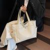 Large-capacity Bag Women's New Simple Casual Shoulder Bag Texture College Student Class Commuting Tote Bag
