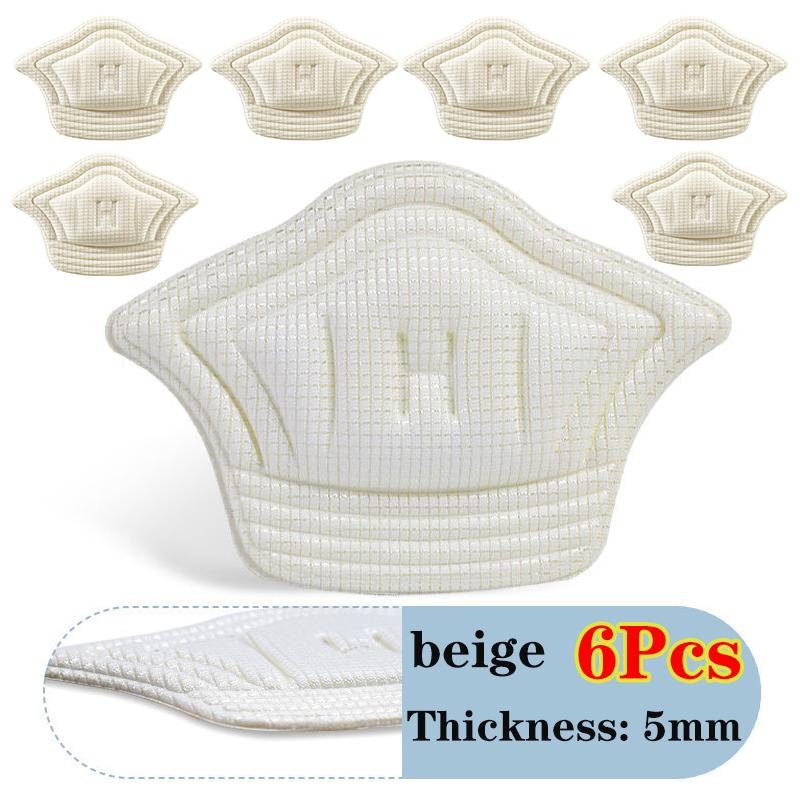 6ks vložek Patch Patch Pads pro sportovní obuv Pain Relief Antiwear Patet Pad Nastavitelná velikost Protector Back Sticker Cushion Insole