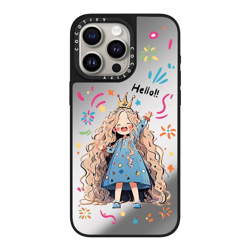 Crown Girl für Apple 16promax Hülle für IPhone15plus/14/13/12 High-end Girl 11