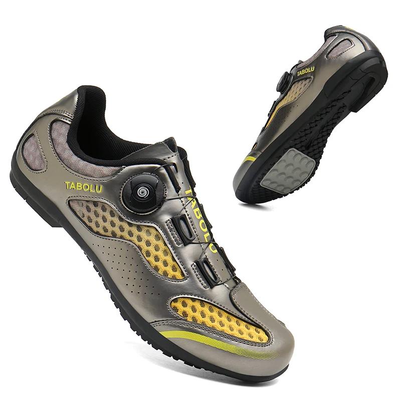 2025 Cycling Shoes Mtb Bike Sneakers Men's Cleat Non-slip Mountain Biking Shoes Ultralight Speed Bicycle Shoes Spd Road Footwear