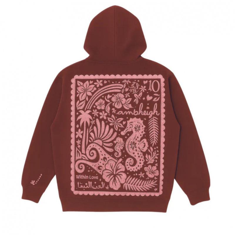 2026 Women s Shoulder Sleeve Threaded HawaiiHibiscus Brand Sweater Women s Hoodie Print XXS 2940₽