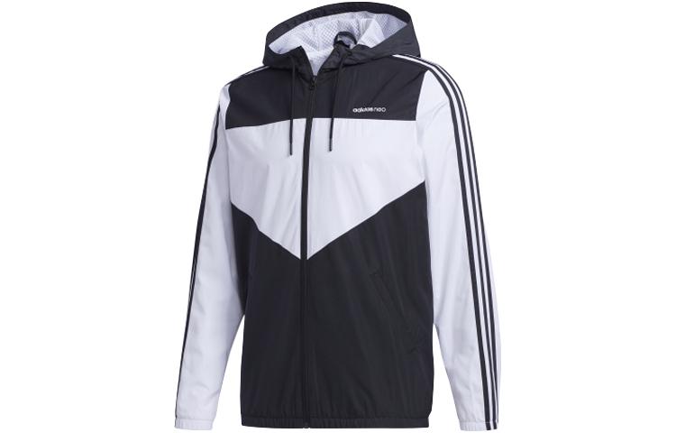 Adidas Neo Jackets Men s Black Hooded Moderate Other FU1058 M
