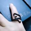 Simple Punk Adjustable Octopus Shape Finger Ring Men Ring Jewelry Accessory