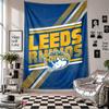 Leeds Rhinos Wandteppich Heimdekoration Wandbehang Tuch für Schlafzimmer Wohnzimmer Hintergrund