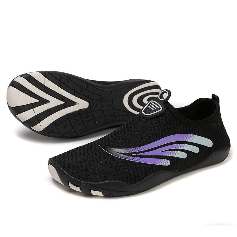 

Новые трансграничные туфли для ручьев женские детские дышащие для кожи нескользящие для фитнеса йоги снорклинга танцев 27 чёрный