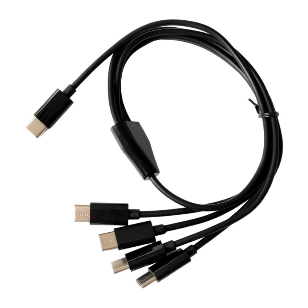 Charging Cable Power Supply Cord Charger Cable Type C To 4 Type C Wire USB  To 4 Port Type C Cable