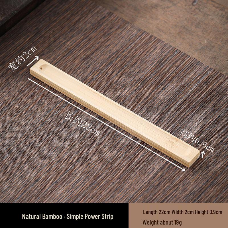 Bamboo Sandalwood Incense Burner: Fireproof Box for Home, Office, or Bedroom - Creative Incense Holder Ornament