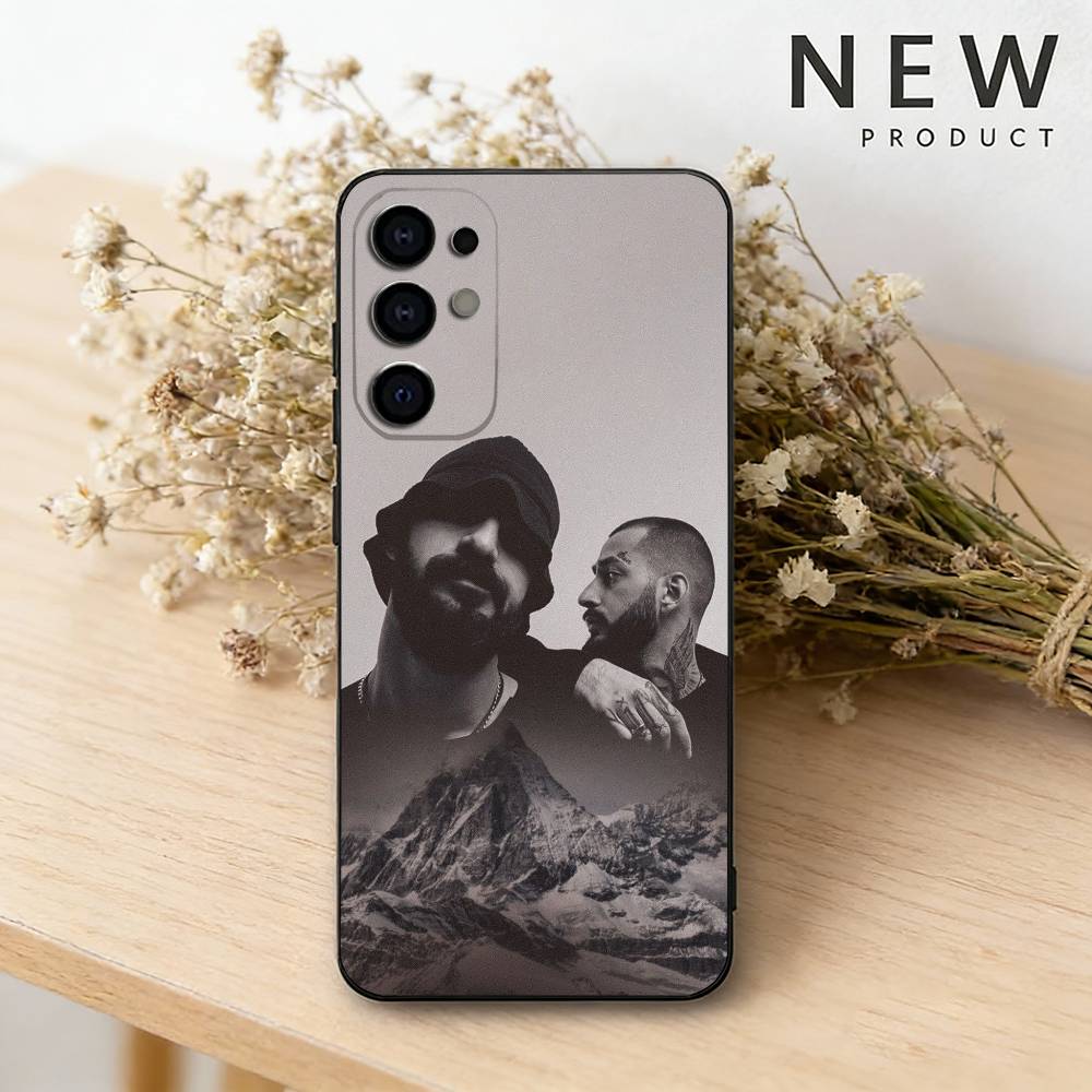 

MiyaGi H-Hajime Andy Panda phone Case For Samsung S26,25,24,21,22,23,30,20,Ultra,Plus,Fe,Lite Black Soft Cover Samsung S24