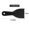 Plastic Putty Knife Set Plastic Putty Knives Flexible Paint Scrapers Tool Plastering Tool  for Patching,Spackling,Wallpaper