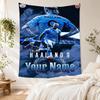 Haaland Personalized Text Tapestry Aesthetic Wall Tapestry Soft Durable Fabric Ideal for Studio Apartment Four Seasons Decor Birthday Christmas Gift