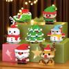 Diy Christmas Building Block Snowman Elk Santa Claus Model Micro Brick Building Block Xmas Tree Decoration Children Toy Gift