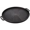 Sanwa Seiki Cast Iron Jingisukan Pot for Induction Cooktops, 29cm, QGV2603