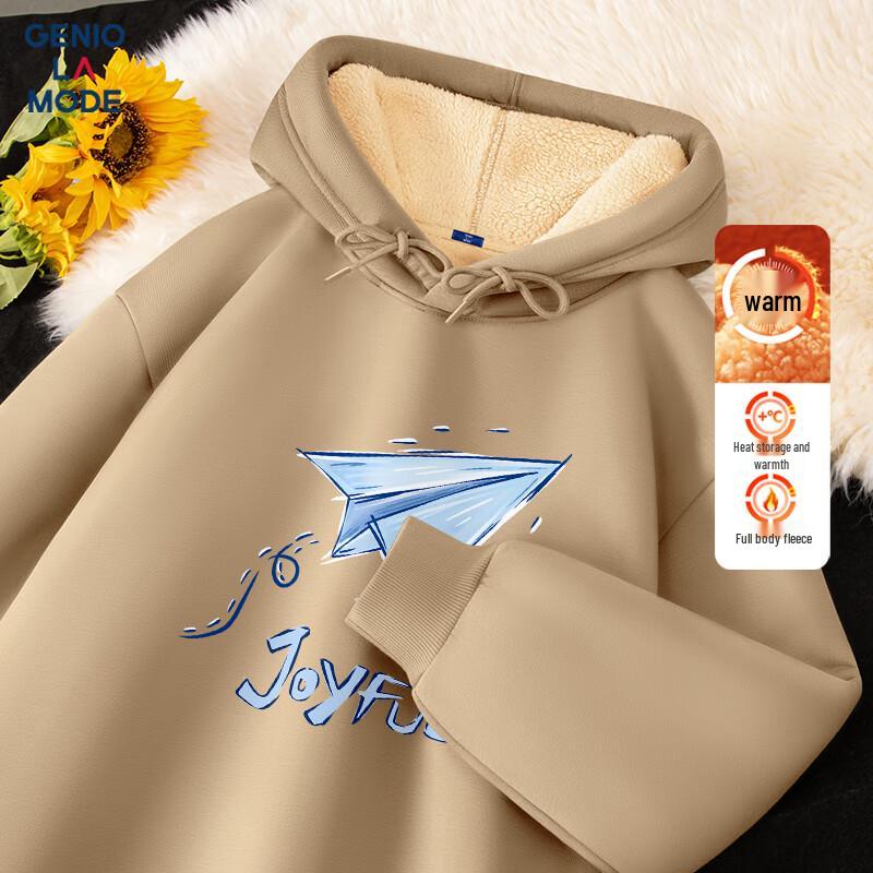 

Мужское худи GENIOLAMODE из плотного флиса шерпа с подкладкой L