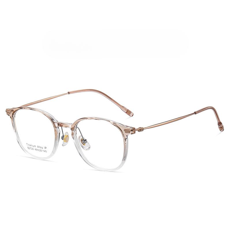 Korean Fashion Flexible Light Optical Glasses Plain TR90 Glasses Can Be Equipped with A Flat Lens.