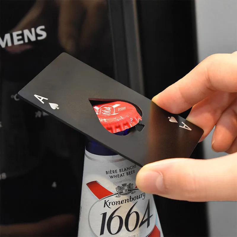 Pik-Ass Flaschenöffner Kreatives und personalisiertes Design