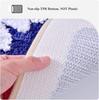Inyahome Bath Mats Fashionable Cartoon Flocking Bathroom Rugs Durable Indoor Daisy Bath Rugs Suitable for Bathroom Door Carpets