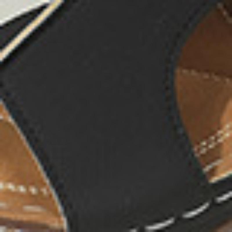 Sandales Velcro Grande Taille à Semelle Épaisse pour Femmes, Coutures de Voiture, Respirantes, Découpées, Talon Compensé, Sandales de Plage