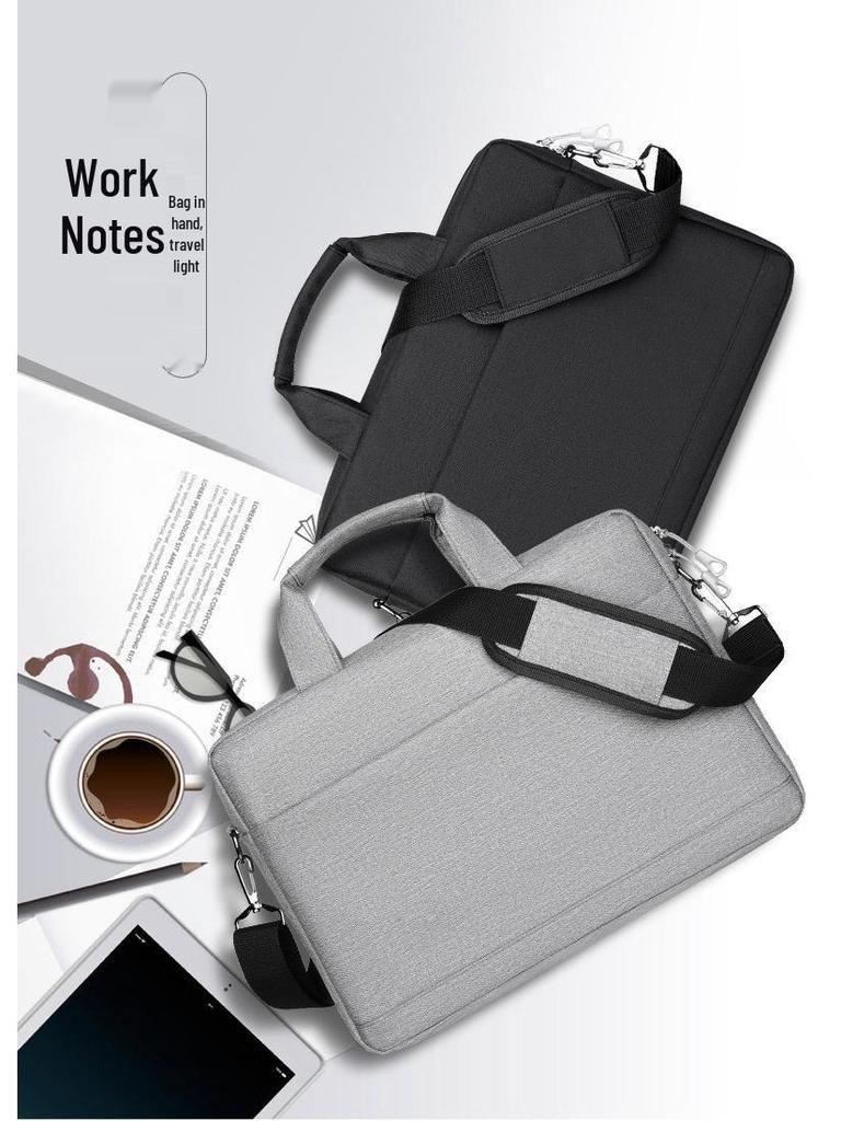 Multi-Size Laptop Bag: 15", 16", 17" - Large Capacity, Custom Logo, Handheld & Shoulder Style