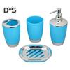 6 Teile/satz Badezimmer Kit Lotion Flasche Mundwasser Tasse Zahnbürste Tasse Seife Box WC-Bürste Mülleimer Set Toilettenartikel Veranstalter