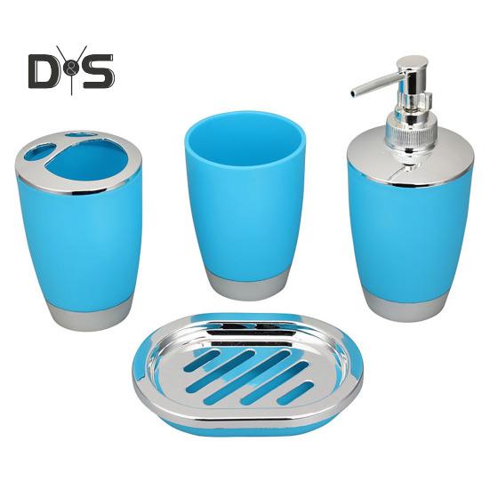 6 Teile/satz Badezimmer Kit Lotion Flasche Mundwasser Tasse Zahnbürste Tasse Seife Box WC-Bürste Mülleimer Set Toilettenartikel Veranstalter