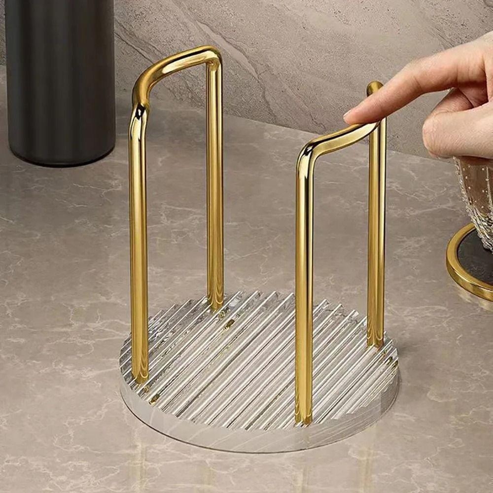 1Pcs Rack Shelf Disposable Paper Cup Holder with Longer Stick Mug Display Stand