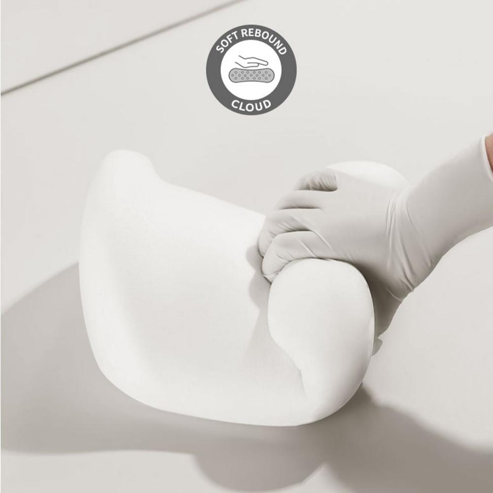 2Pcs Car Neck Headrest Pillow Rest Head Support Cushion Car Memory Breathable Travel Guard Car Lumbar Pillow Universal Car Supplies