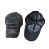 Vintage NEW YORK Ripped Washed Denim Baseball Cap Male Heavy Industry Couple Face Small Sunscreen Cap