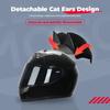 Motorcycle Helmet Moto Cat Ears Streamlined Helmet For Women Men Full Face Breathable Casco Moto Helmets DOT Approved