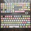 Kleine Maruko Süße Tastenkappe PBT 130 Tasten Cherry MOA Anime Cartoon Thema Geeignet für Mx Gateron Kailh Schalter Mechanische Tastatur