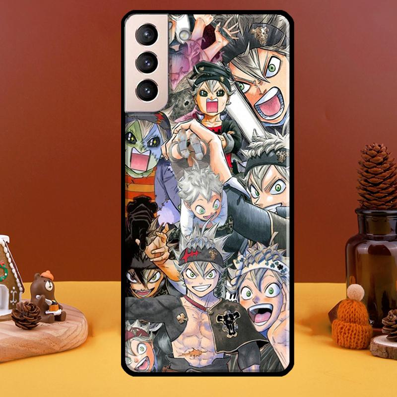 

Аста Чёрный Клевер Чехол Для Samsung Galaxy S21 Ultra S20 FE S8 S9 S10 Note 10 Plus Note 20 S22 Ultra Чехол Galaxy S8