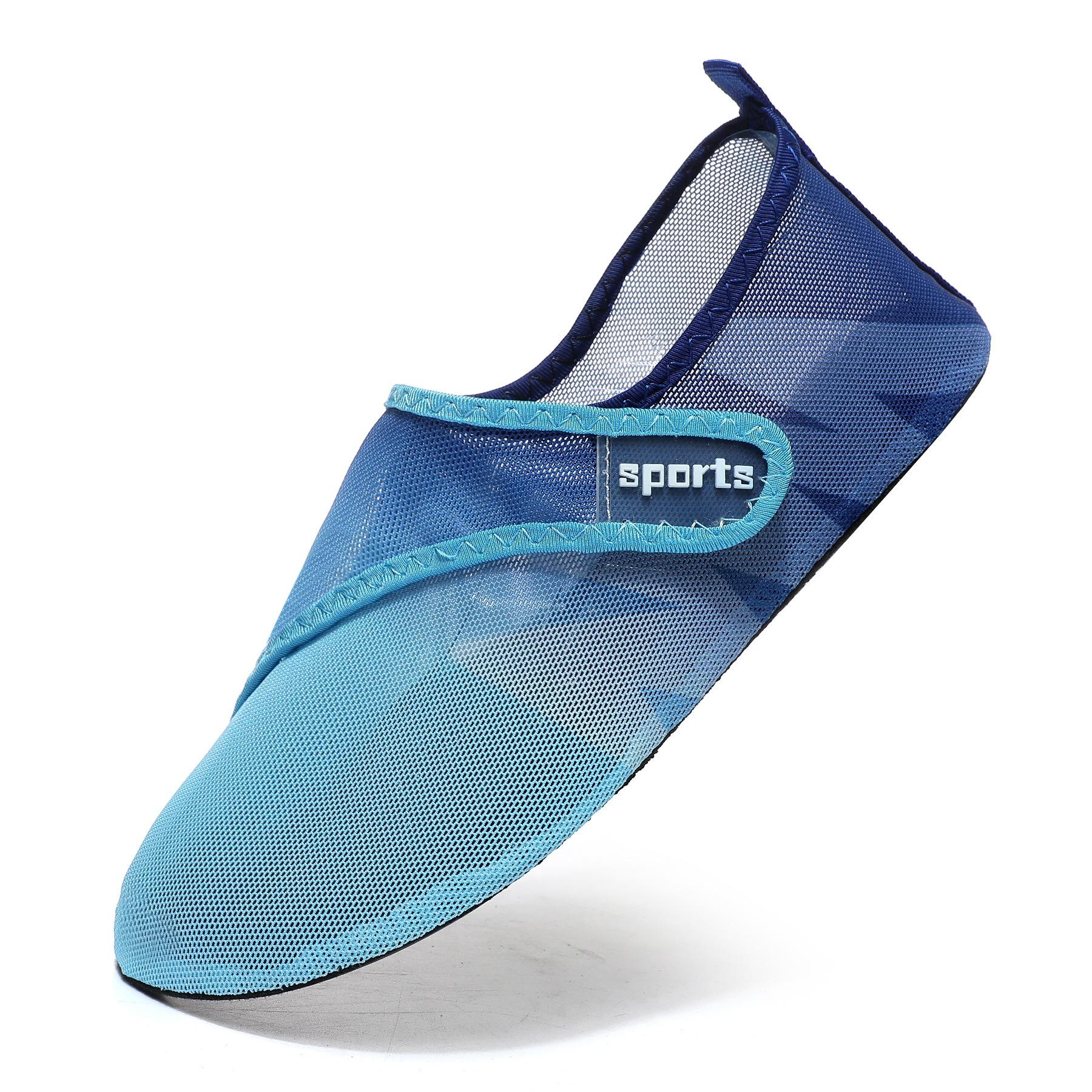 

Сверхлегкая обувь для плавания унисекс — вентилируемая и быстросохнущая для пляжных приключений — нескользящая обувь для плавания, идеально подходящая для мужчин, женщин и занятий спортом на открытом воздухе 38-39 темно-синий