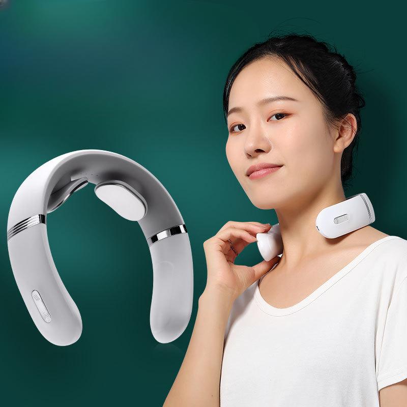 Electric Neck Massager Gift Neck Multifunctional Cervical Massager Pulse Heating Neck Protector