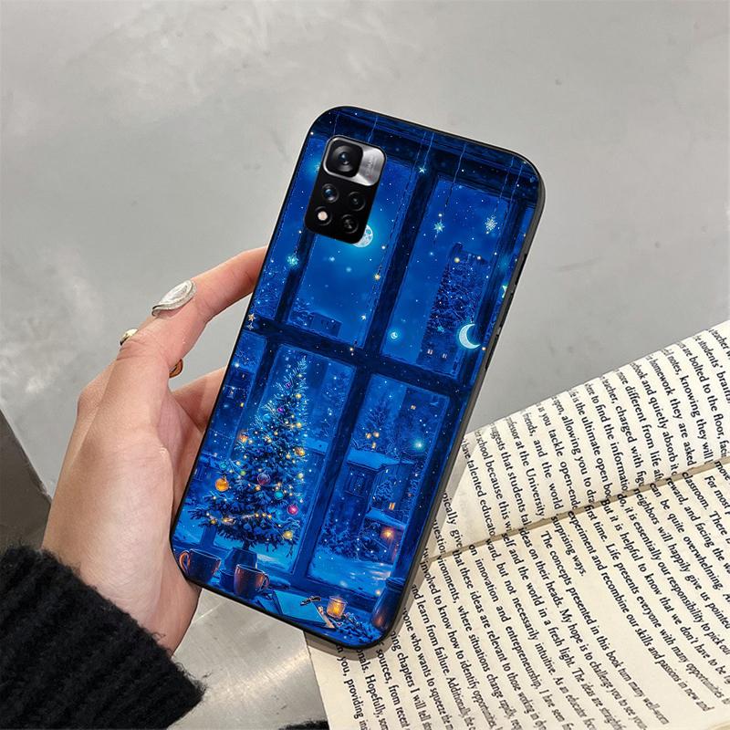 Merry Christmas Tree Funda Phone Case For Xiaomi Redmi note 14 Pro 14 13 12 11 10 Pro 14S 12S 11S Redmi 14C 13C 10