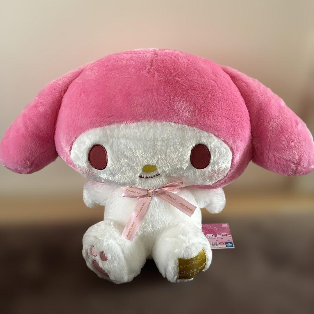 [Limited Time Price Reduction] New My Melody Super BIG Plush ~Anniversary~