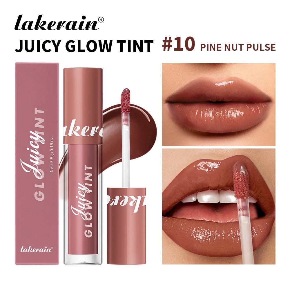 

Сочный блеск-тинт Легкий Увлажняющий Увлажняющий Нелипкий Блеск для губ Стойкий Плампинг Зеркальный блеск Глазурь для губ Женский макияж