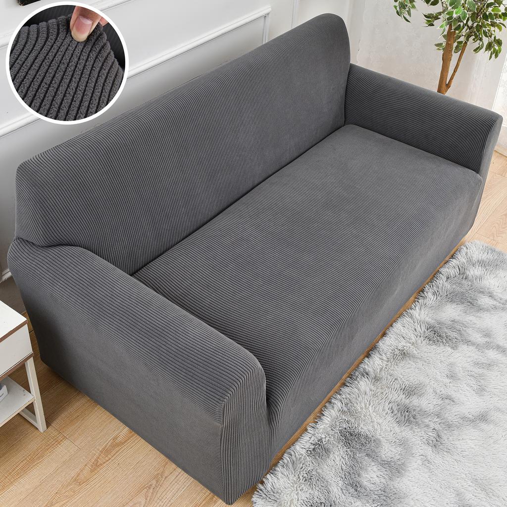 1Pcastic Sofa Slipcover Adjustable Non-Slip Stretch Sofa Cover Home Living Room Sofa Protector Cover Home Decor