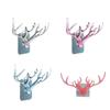 Self Adhesive Wall Hook Without Drilling Coat Bag Bathroom Door Kitchen Towel Hanger Deer Head Hook Storage Accessories