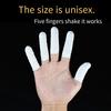 80 Stück/Set Medizinische Gummi Fingerlinge Einwegstöpsel Medizin Einzel-Fingerkopfschutz Vaginaluntersuchung Unsteril Schutzhandschuhe