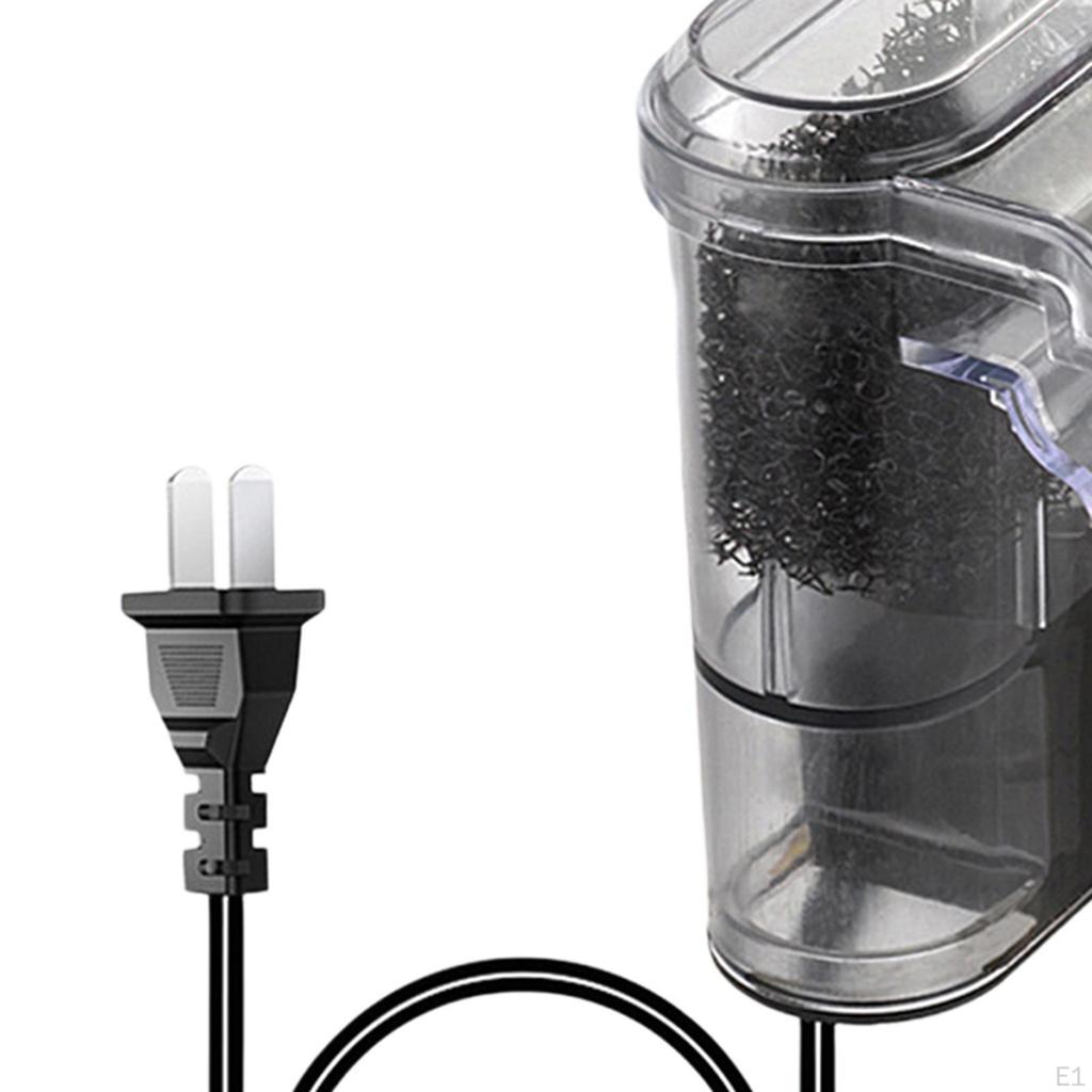 Aquarium Hang on Filter Power Waterfall for Freshwater Saltwater Tank plug