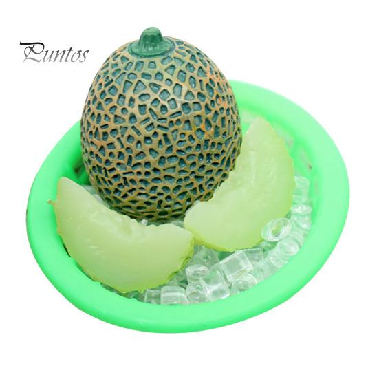 

Мини-набор охлажденных арбузов, миниатюрная ваза с кубиками льда в виде дыни, мини-кусочки дыни для декора мини-дома в масштабе 1/12, ролевые игры для детей Hami Melon