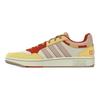 Adidas Neo Hoops 3.0 Leather Durable Low-Top Sneakers Women Sneakers White Yellow GZ9477