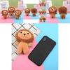 Cute Plush Lion Keychain Toy Soft Short Plush Stuffed Animal For Kids