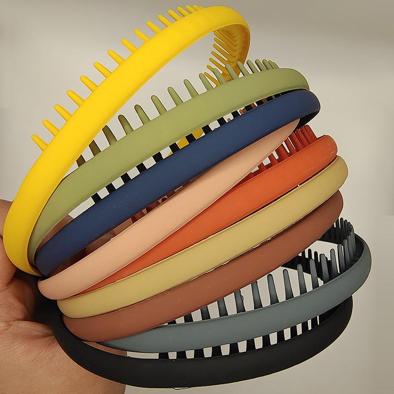 

Non-Slip Hair Clip Headband - Morandi Matte хаки