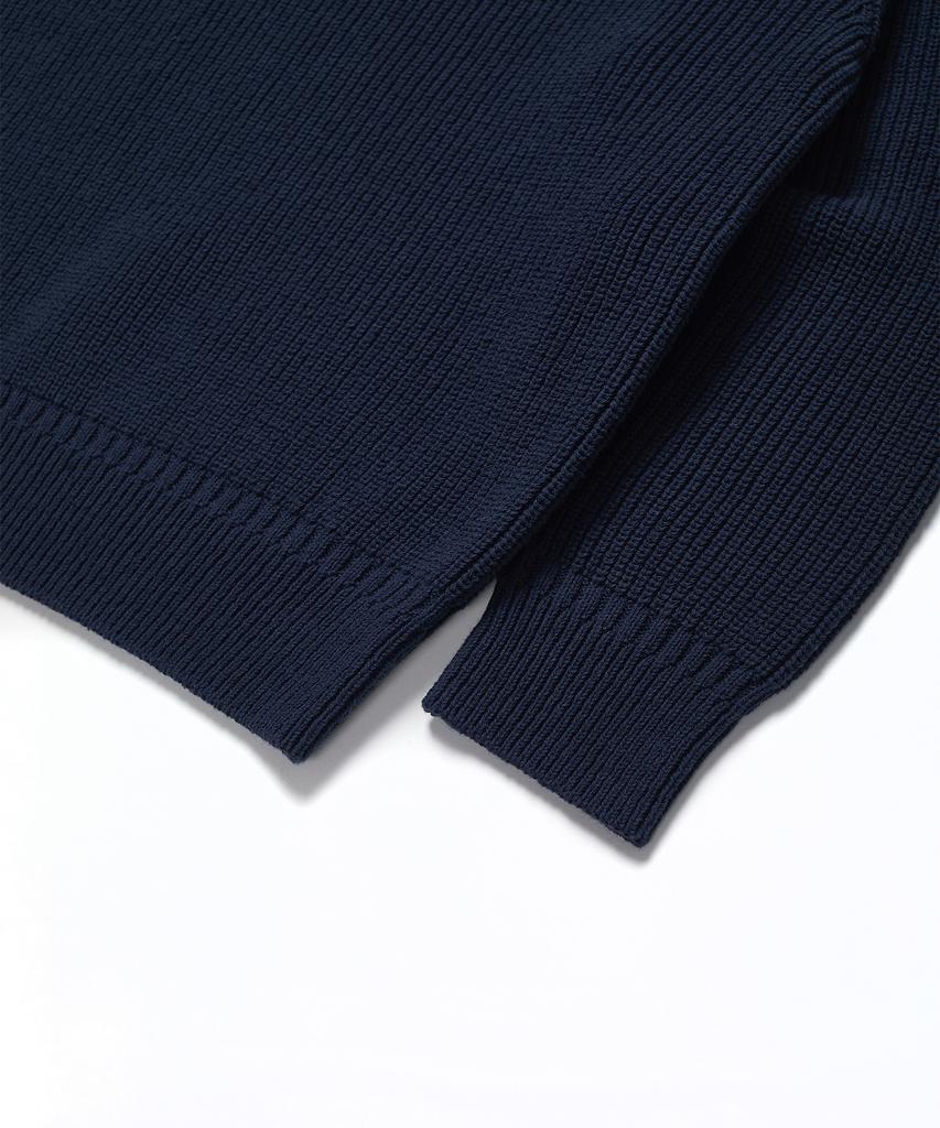 SOUNDSLIFE Heavy Cotton Rugby Knit Navy