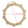 Clutch Friction Plate Kit for Kawasaki EX400 Ninja 400 2018-2024 13088-0593