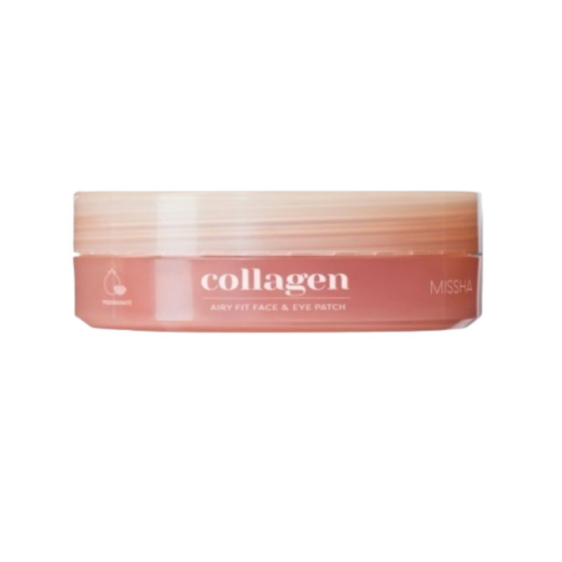 MISSHA Collagen Lifting Eye Patch Hydrogel Under Eye Mask Hydrating Firming 60pcs 1