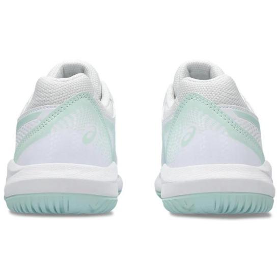 Asics Gel Dedicate 8 Wide White Pale Blue Women Sneakers 1042A235-102