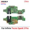 New Bottom Charging USB Date Dock Microphone Charger Flex Cable For Tecno Pop 1 Spark 1 6 Air 7 Pro 7T 8 8C 8P 8T 11C Go 1116