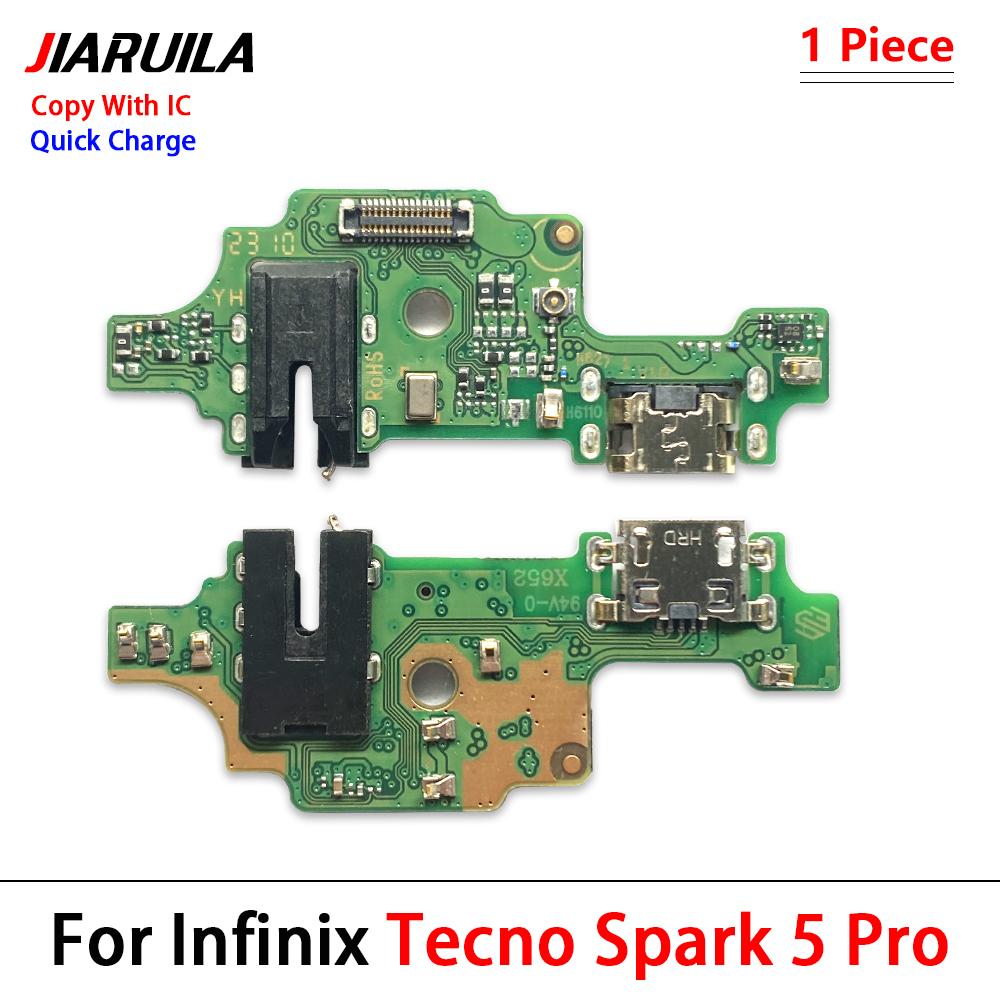 New Bottom Charging USB Date Dock Microphone Charger Flex Cable For Tecno Pop 1 Spark 1 6 Air 7 Pro 7T 8 8C 8P 8T 11C Go 1116