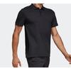 Adidas Polo Shirts Men's Black Polo Collar Moderate Straight Fit DT9911